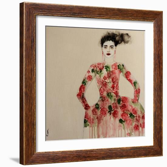 Fashion 4, 2016-Susan Adams-Framed Giclee Print