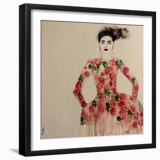 Fashion 4, 2016-Susan Adams-Framed Giclee Print