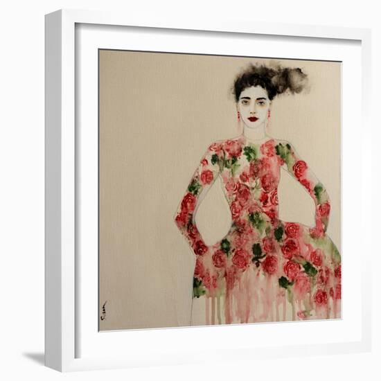 Fashion 4, 2016-Susan Adams-Framed Giclee Print