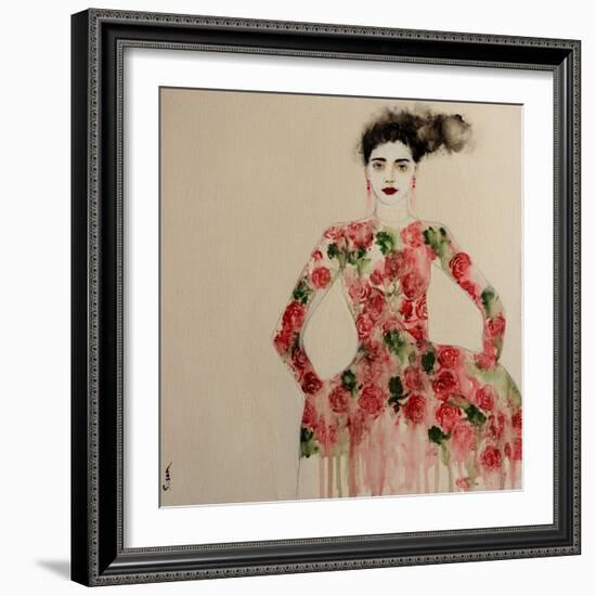 Fashion 4, 2016-Susan Adams-Framed Giclee Print