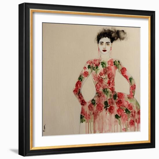 Fashion 4, 2016-Susan Adams-Framed Giclee Print