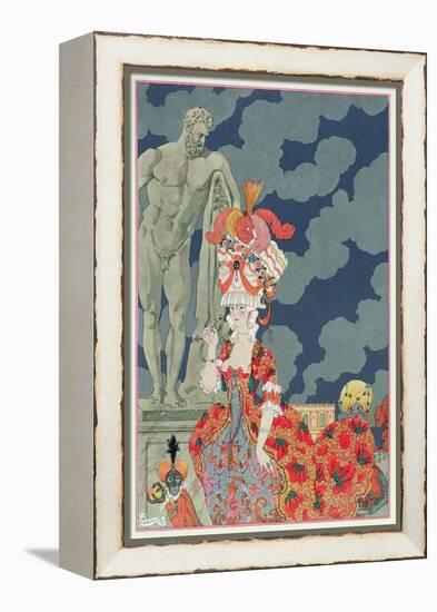 Fashion at its Highest, 1927-Georges Barbier-Framed Premier Image Canvas