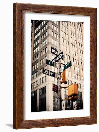 Fashion Ave-Susan Bryant-Framed Art Print