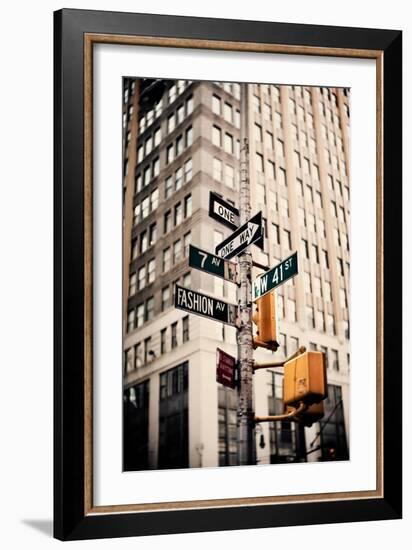 Fashion Ave-Susan Bryant-Framed Art Print