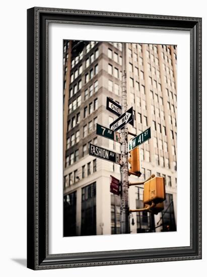 Fashion Ave-Susan Bryant-Framed Art Print