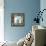 Fashion Blue Essence-Gregory Gorham-Framed Stretched Canvas displayed on a wall
