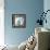 Fashion Blue Essence-Gregory Gorham-Framed Stretched Canvas displayed on a wall