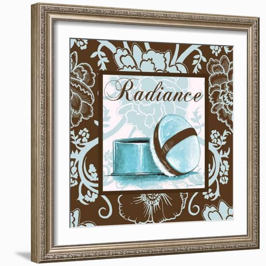 Fashion Blue Radiance-Gregory Gorham-Framed Art Print