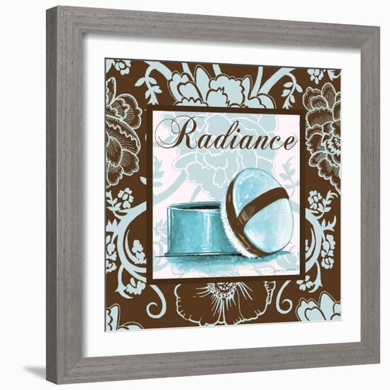 Fashion Blue Radiance-Gregory Gorham-Framed Art Print