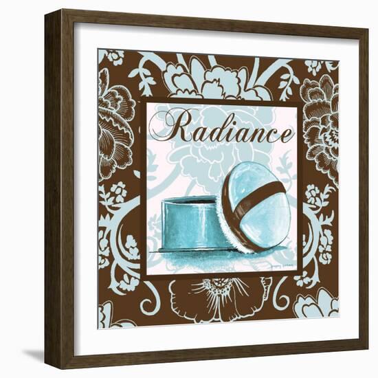 Fashion Blue Radiance-Gregory Gorham-Framed Art Print