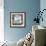 Fashion Blue Radiance-Gregory Gorham-Framed Art Print displayed on a wall