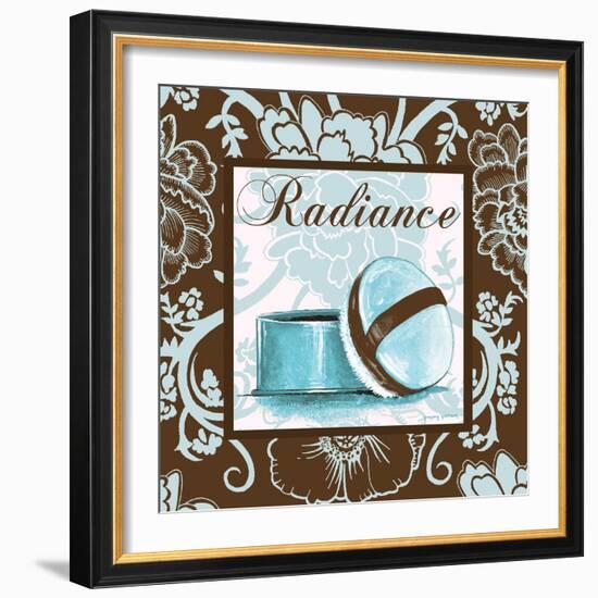 Fashion Blue Radiance-Gregory Gorham-Framed Art Print