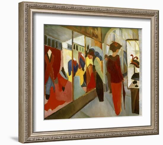 Fashion Boutique 1913-Auguste Macke-Framed Giclee Print