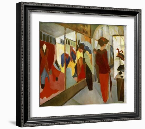 Fashion Boutique 1913-Auguste Macke-Framed Giclee Print