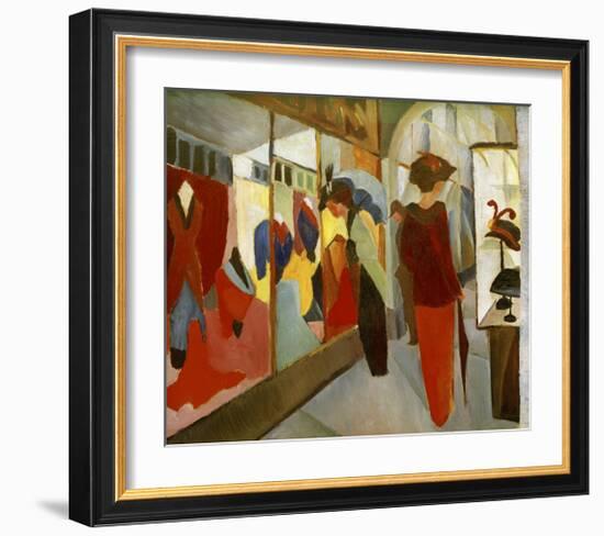 Fashion Boutique 1913-Auguste Macke-Framed Giclee Print