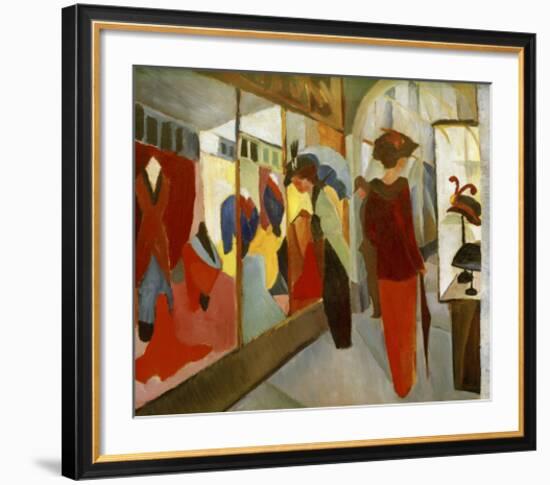 Fashion Boutique 1913-Auguste Macke-Framed Giclee Print