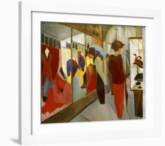 Fashion Boutique 1913-Auguste Macke-Framed Giclee Print