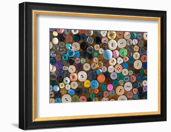Fashion Buttons-mpalis-Framed Photographic Print
