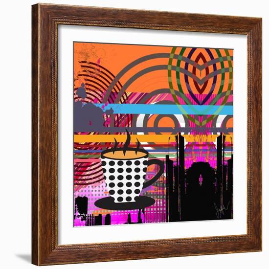 Fashion Coffee I-Jean-François Dupuis-Framed Art Print