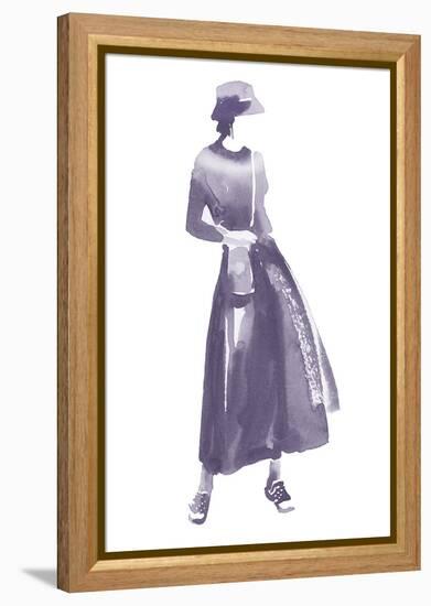 Fashion Collective - Style-Sandra Jacobs-Framed Stretched Canvas
