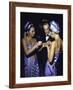 Fashion Designer Emilio Pucci with Young Women Wearing His Designs-Bill Eppridge-Framed Premium Photographic Print