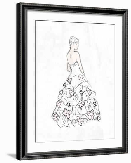 Fashion Dress-OnRei-Framed Art Print