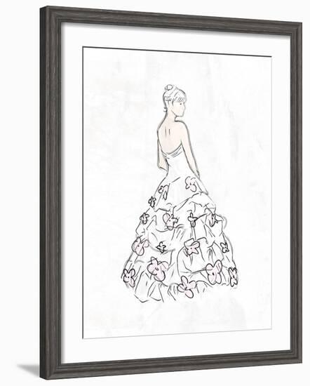 Fashion Dress-OnRei-Framed Art Print