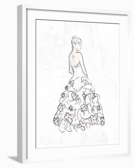 Fashion Dress-OnRei-Framed Art Print