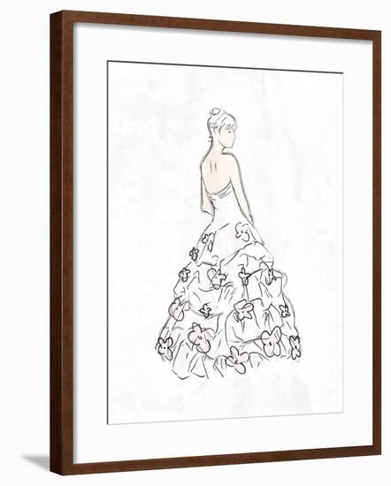 Fashion Dress-OnRei-Framed Art Print