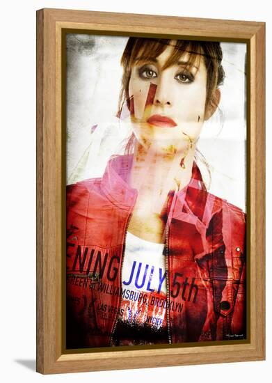 Fashion Face-Philippe Hugonnard-Framed Premier Image Canvas