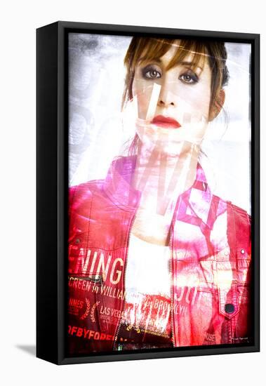 Fashion Face-Philippe Hugonnard-Framed Premier Image Canvas