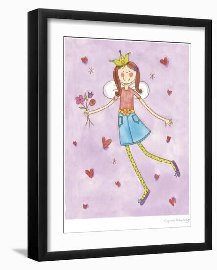 Fashion Fairies II-Sophie Harding-Framed Art Print