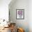 Fashion Floral - Violet-Joelle Wehkamp-Framed Giclee Print displayed on a wall