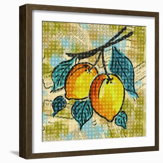 Fashion Fruit II-Nicholas Biscardi-Framed Art Print