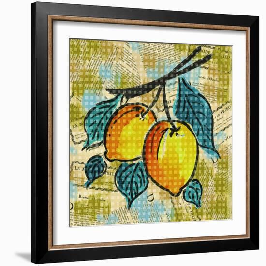 Fashion Fruit II-Nicholas Biscardi-Framed Art Print