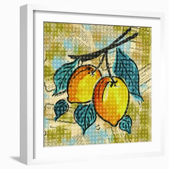 Fashion Fruit II-Nicholas Biscardi-Framed Art Print