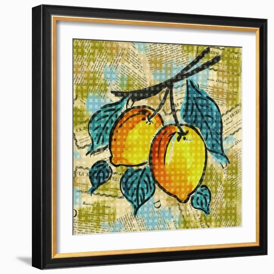 Fashion Fruit II-Nicholas Biscardi-Framed Art Print