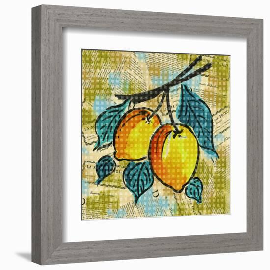 Fashion Fruit II-Nicholas Biscardi-Framed Art Print