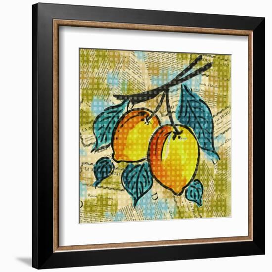 Fashion Fruit II-Nicholas Biscardi-Framed Art Print