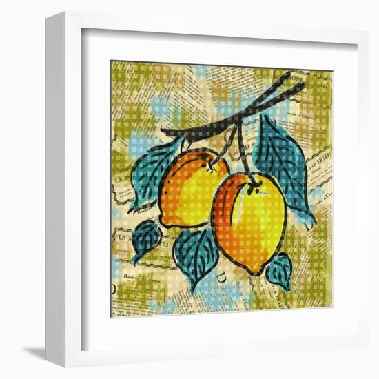 Fashion Fruit II-Nicholas Biscardi-Framed Art Print