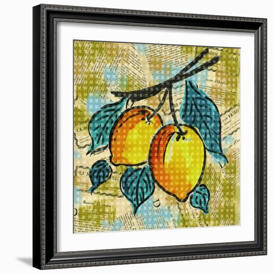 Fashion Fruit II-Nicholas Biscardi-Framed Premium Giclee Print