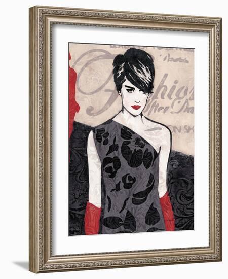 Fashion Girl-Melissa Pluch-Framed Art Print