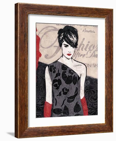 Fashion Girl-Melissa Pluch-Framed Art Print