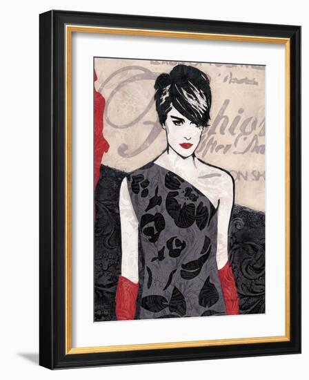 Fashion Girl-Melissa Pluch-Framed Art Print