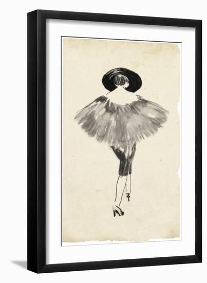 Fashion Glimpse III-Melissa Wang-Framed Art Print