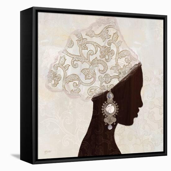 Fashion Global Silhouette 1-Bella Dos Santos-Framed Stretched Canvas