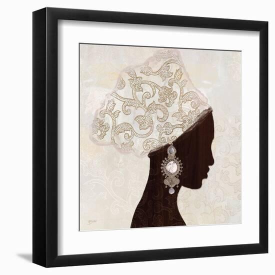 Fashion Global Silhouette 1-Bella Dos Santos-Framed Art Print