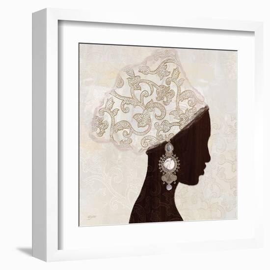 Fashion Global Silhouette 1-Bella Dos Santos-Framed Art Print