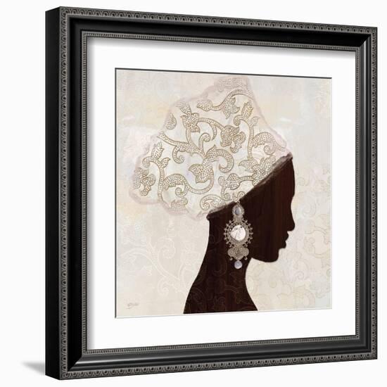 Fashion Global Silhouette 1-Bella Dos Santos-Framed Art Print