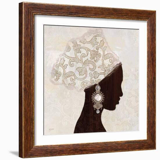 Fashion Global Silhouette 1-Bella Dos Santos-Framed Art Print